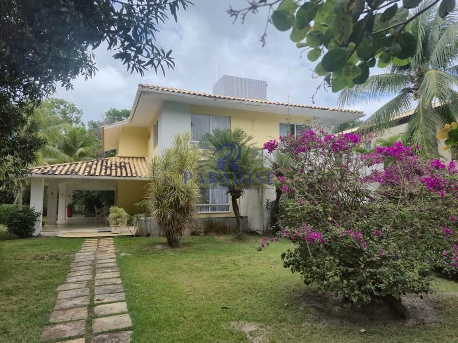 Casa duplex em Itacimirim com 6 suítes, lote de esquina à beira do lago — foto 1