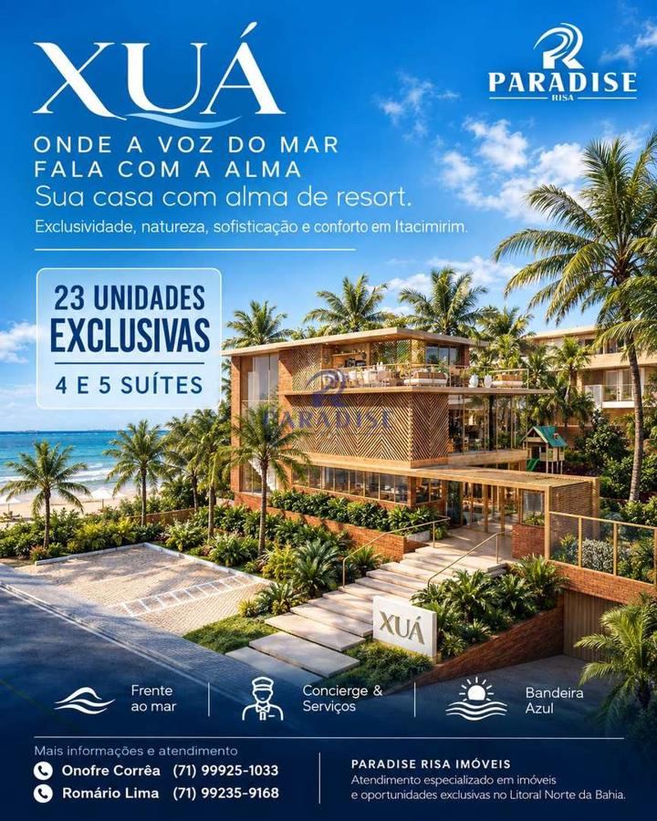 Casa duplex no XUÁ, Itacimirim — 4 suítes, resort e lazer completo — foto 1